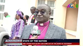 ABP  YAHAYA SAYS GLORY CAN COME OUT OF THE ASHES OF YESTERDAY FOR NIGERIA