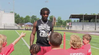 Braylen Russell gives back with his second annual Dream Big Camp