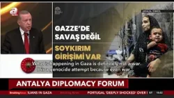 Erdogan on Gaza Crisis: A Wake-Up Call to the Collapse of Global Order