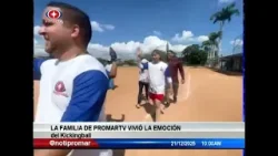 La familia de Promar TV vivió la emoción del kickingball