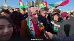 مامۆستایان و قوتابیانی ڕانیە بۆ پشتیوانیی ڕۆژئاوا هاتنە سەر شەقام