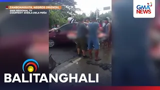 Senior citizen na sakay ng kotse, patay matapos mabangga ng isa pang kotseng... | Balitanghali