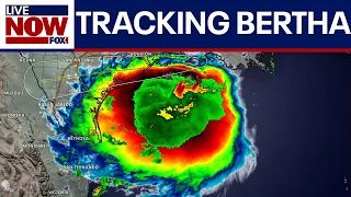 TS Bertha races toward 2nd landfall on Texas coastline