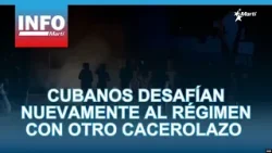 Cubanos desafían nuevamente al régimen con otro cacerolazo