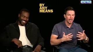 Mark Wahlberg Shares Wife's Reaction to His 'By Any Means' Mob Look (Exclusive)