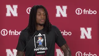 FULL VIDEO: Nebraska Football Wide Receiver Jacory Barney Jr Press Conference |Sept. 12, 2026
