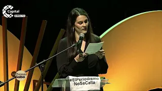 Tribute to journalist Mateo Pérez at the Gabo Festival; his father demands justice for his death