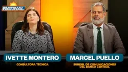 Ivette Montero y Marcel Puello - Consultora Técnica & Subdir. de comunicaciones del Banco Central