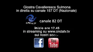 Giostra Cavalleresca di Sulmona [PROMO DIRETTA]