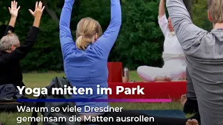 Yoga in Alaunpark | Palais Sommer 2026 | Sachsen Fernsehen