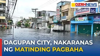 Dagupan City, nakaranas ng pagbaha; pasok sa mga paaralan at lokal na pamahalaan, suspendido