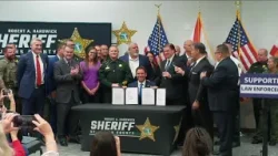 Gov. DeSantis signs bill penalizing those who get too close to working first responders