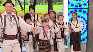 ANSAMBLUL FOLCLORIC „PE UN PICIOR DE PLAI” - AȘA CREȘTE BĂIATUL, la emisiunea DIMINEAȚA LA TEZAUR