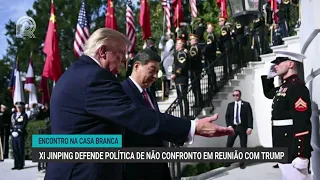 Xi Jinping defends policy of non-confrontation in meeting with Trump.