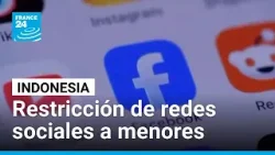 Indonesia prohíbe uso de redes sociales a menores de 16 años