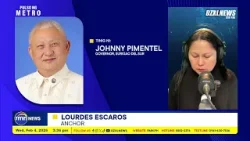 Red-alert na ang buong probinsya para kay bagyong Basyang —Pimentel | DZXLNews