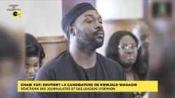 Chabi YAYI soutient la candidature de Romuald WADAGNI Chabi YAYI soutient la candidature de Romuald WADAGNI