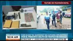 Con droga y proyectiles de AK-47, detienen a "Supremo" en Atlántida
