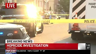Police investigating homicide on Bond Street in Hartford
