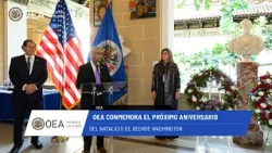 OEA News: OEA conmemora el aniversario del natalicio de George Washington. 13 de febrero de 2026.