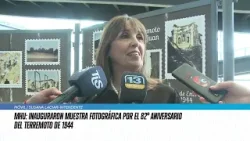 Capital inauguró una muestra con fotos inéditas del Terremoto de 1944