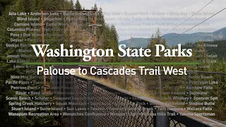 Palouse to Cascades State Park Trail West