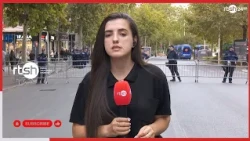 Protesta para Kuvendit, raporton për RTSH 24 gazetarja Lusi Përgjegji