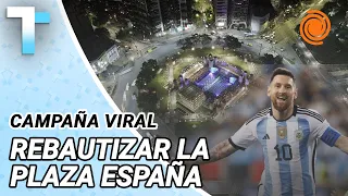 Campaign to RENAME PLAZA ESPAÑA to PLAZA MESSI: what the people of Córdoba think