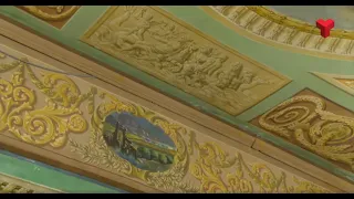 Interiors pintats de Terrassa (3/7): L'habitació principal de la Casa de Sagrera