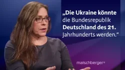 US-Historikerin Mary Sarotte und Militärexpertin Claudia Major über den Ukraine-Krieg | maischberger