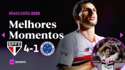 FERREIRINHA FAZ HAT-TRICK E VAR EVITA EXPULSÃO DE JOGADOR DO TRICOLOR I SÃO PAULO 4 X 1 CRUZEIRO