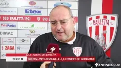 4 GENNAIO 2026 - SERIE D: BARLETTA - VIRTUS FRANCAVILLA 0-0, IL COMMENTO DEI PROTAGONISTI