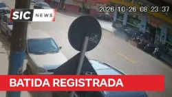 Out-of-control car causes 10-vehicle accident in the capital