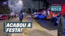 FIM DO 'BAILÃO'! Policiais colocam fim em baile funk e prendem homem armado