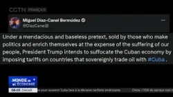 Washington accuse Cuba d’"influence néfaste" et frappe son approvisionnement p