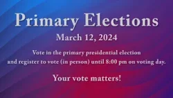 Primary Election Video