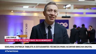 EDELMAG provides 50 tablets and tool kits to technical high school students
