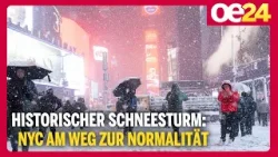 Historischer Schneesturm: NYC am Weg zur Normalität Historischer Schneesturm: NYC am Weg zur Normalität