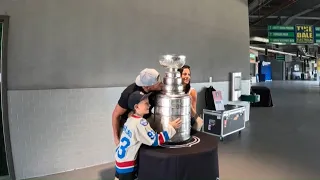 Lord Stanley's Cup visits Dunkin Park in Hartford