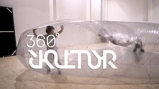 A giant bubble as a dance performance with Simona Kortenhaus | 360° Culture | Telebasel