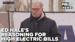 Rising electric bills: Ed Hale points to Power Plant closures in Maryland.