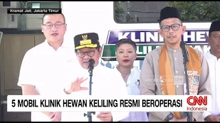 DKI Jakarta Resmikan 5 Mobil Klinik Hewan Keliling, Layanan Makin Dekat ke Warga