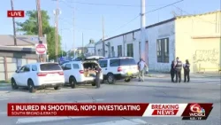 В результате стрельбы на улице Саут-Брод-стрит один человек получил ранение, ведется поиск предпо...