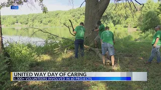 Hundreds help with United Way Day of Caring