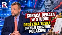 HEATED DEBATE IN THE STUDIO! TUSK'S PRICE HIKES ARE DRAINING POLES' POCKETS! | Republika Wieczór