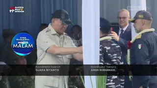 Menhan Sjafrie Sambut Kedatangan Kapal Induk ITS Giuseppe Garibaldi di Jakarta #Beritasatu