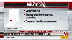 Inmate dies at Greene County jail