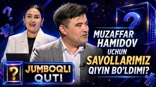 Muzaffar Hamidov uchun savollarimiz qiyin bo'ldimi? | Jumboqli quti (05.07.2026)