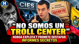 ARDEN LAS REDES! DANIEL NOBOA LLAMA PRÓFUGOS AMARGADOS A CRÍTICOS