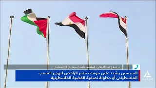 Dr. Salah Abdel Ati: Egypt is the main pillar of support for the Palestinian people and confronts...